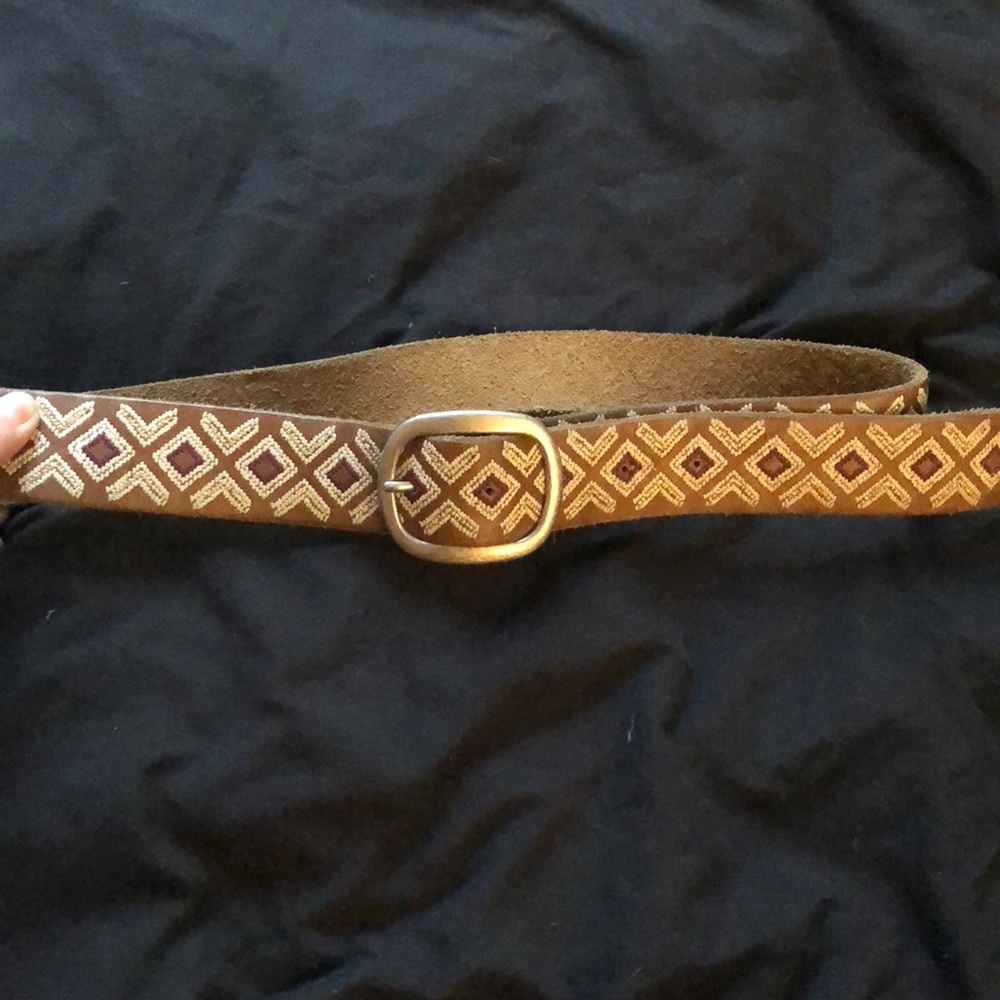 Embroidered Belt